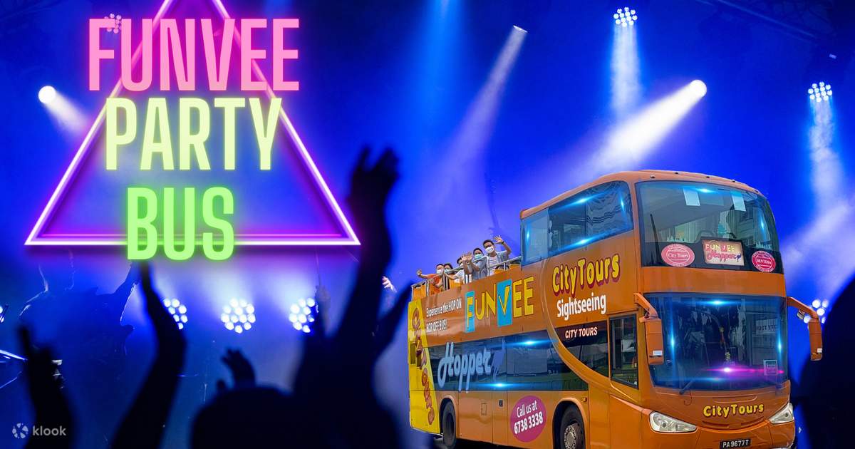 FunVee Open Top Party Bus Drinks Tour Klook